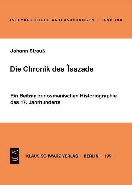Produktbild: Die Chronik des 'Isazade