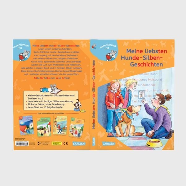 Produktbild: LESEMAUS zum Lesenlernen Sammelb&auml;nde: Meine liebsten Hunde-Silben-Geschichten
