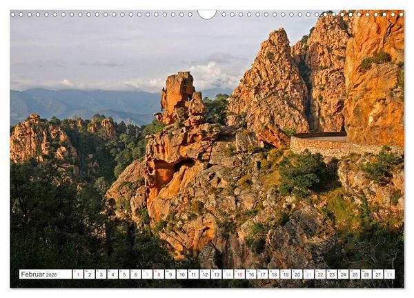 Produktbild: Frankreich - Korsika (Wandkalender 2026 DIN A3 quer), CALVENDO Monatskalender