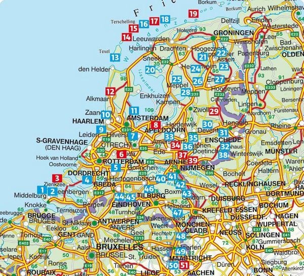 Produktbild: ROTHER Wanderf&uuml;hrer Niederlande