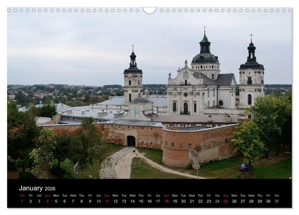 Produktbild: Monuments of Ukraine 2026 (Wall Calendar 2026 DIN A3 landscape), CALVENDO 12 Month Wall Calendar