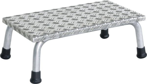 Produktbild: G&uuml;nzburger Steigtechnik MUNK 50031 Aluminium Treppe Arbeitsh&ouml;he (max.): 2.2m Silber 2.5kg