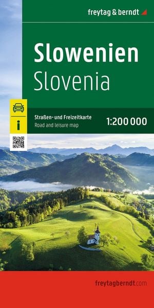 Produktbild: Freytag & berndt Stra&szlig;enkarte Slowenien 1:200.000