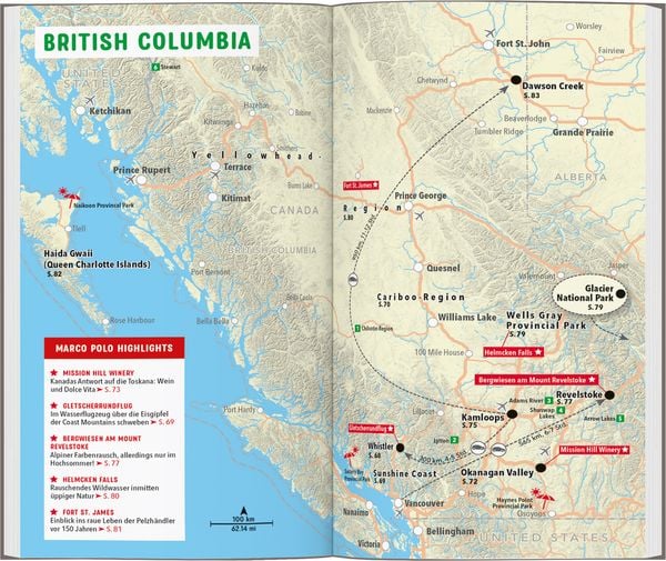 Produktbild: MARCO POLO Reisef&uuml;hrer Kanada West, Rocky Mountains, Vancouver