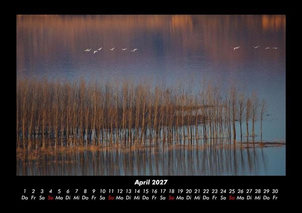 Produktbild: Landschaftskalender 2027 Fotokalender DIN A3