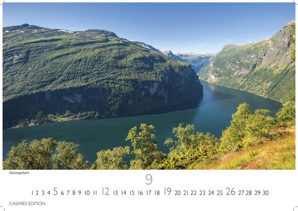 Produktbild: Norwegen Kalender 2027 &ndash; Wandkalender | Fotokalender Nordeuropa 24x35cm - Mit 12 atemberaubenden Norwegen-Fotografien, die die Sch&ouml;nheit der norwegischen Natur festhalten