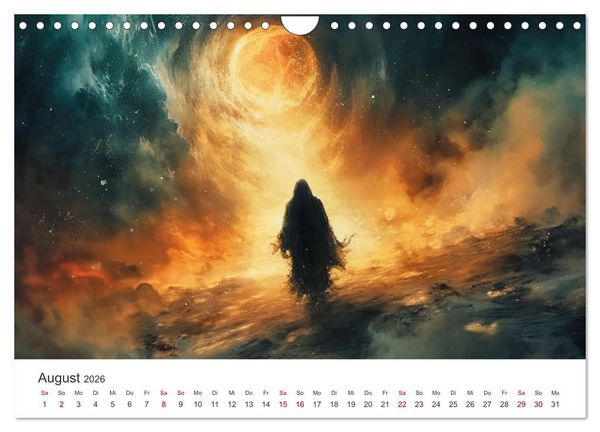 Produktbild: Das Reich der fl&uuml;sternden Schatten (Wandkalender 2026 DIN A4 quer), CALVENDO Monatskalender