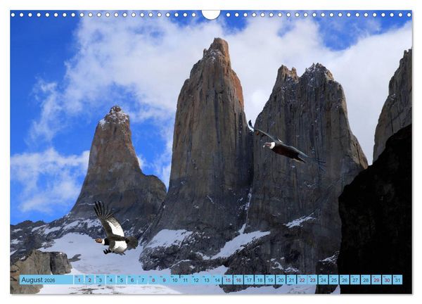 Produktbild: M&auml;rchenwelt Patagonien (Wandkalender 2026 DIN A3 quer), CALVENDO Monatskalender
