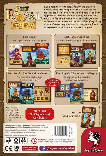 Produktbild: Port Royal Big Box (English Edition)