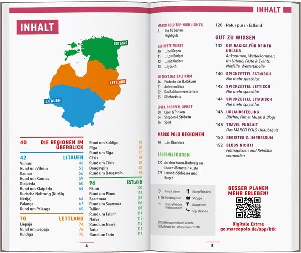 Produktbild: MARCO POLO Reisef&uuml;hrer Baltikum, Estland, Lettland, Litauen