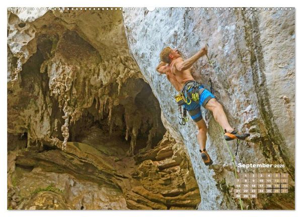 Produktbild: Bouldern: Klettern extrem (Wandkalender 2026 DIN A2 quer), CALVENDO Monatskalender