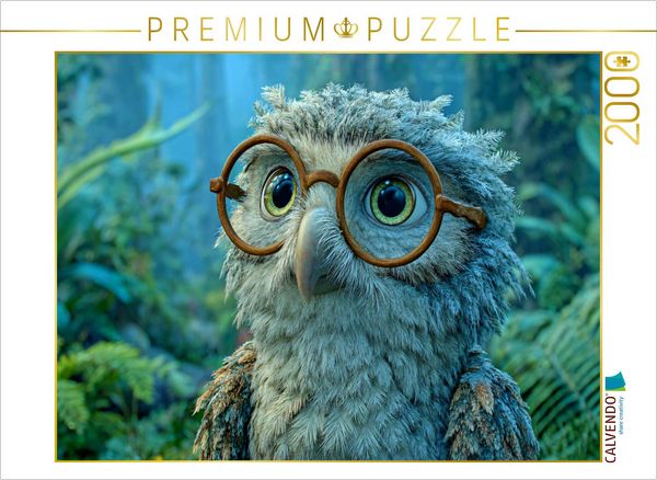 Produktbild: CALVENDO Puzzle Explorer-Eule | 2000 Teile Lege-Gr&ouml;&szlig;e 90x67cm Foto-Puzzle f&uuml;r gl&uuml;ckliche Stunden
