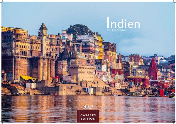 Produktbild: Indien Kalender 2027 &ndash; Wandkalender | Fotokalender Asien 24x35cm - Entdecken Sie die vielf&auml;ltige Kultur Indiens in 12 faszinierenden Fotos