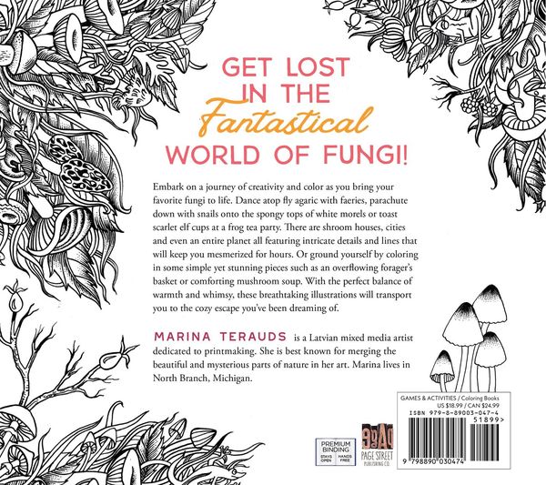 Produktbild: Magical Mushrooms Coloring Book