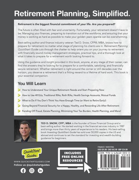 Produktbild: Retirement Planning QuickStart Guide