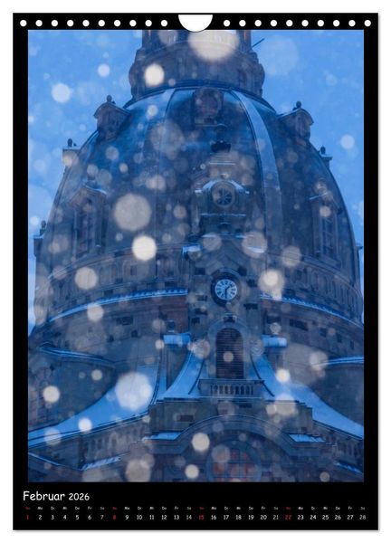 Produktbild: Frauenkirche Dresden (Wandkalender 2026 DIN A4 hoch), CALVENDO Monatskalender