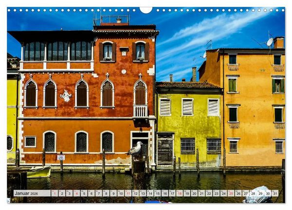 Produktbild: Chioggia - Venedigs kleine Schwester (Wandkalender 2026 DIN A3 quer), CALVENDO Monatskalender