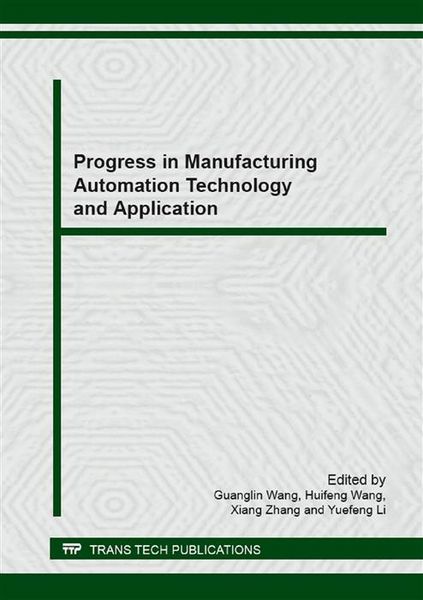 Produktbild: Progress in Manufacturing Automation Technology and Application