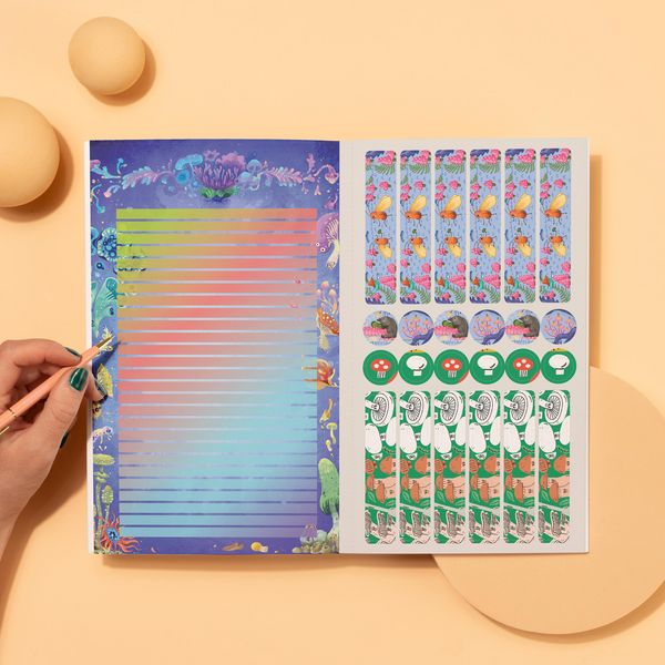 Produktbild: Em & Friends Mushrooms Forever Self-Mailer