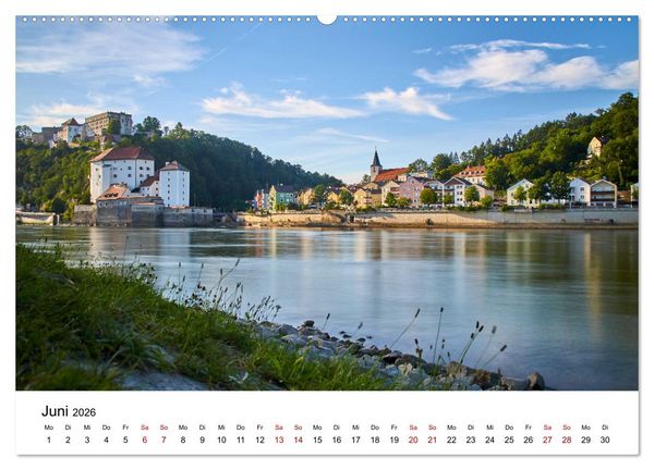 Produktbild: Impressionen aus Passau (Wandkalender 2026 DIN A2 quer), CALVENDO Monatskalender