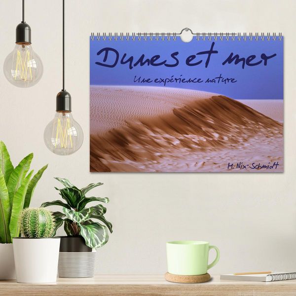 Produktbild: Dunes et mer - Une exp&eacute;rience nature (Calendrier mural 2026 DIN A4 vertical), CALVENDO calendrier mensuel