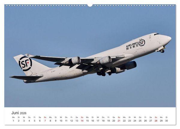 Produktbild: Frankfurt Airport - EDDF (Wandkalender 2026 DIN A2 quer), CALVENDO Monatskalender