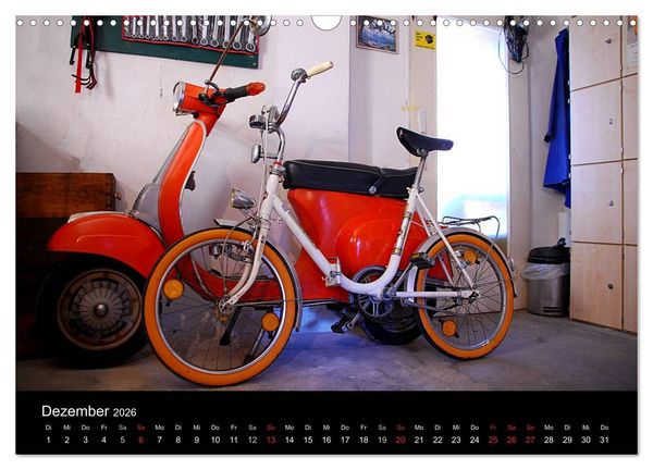 Produktbild: Mit dem Fahrrad durch 2026 (Wandkalender 2026 DIN A3 quer), CALVENDO Monatskalender