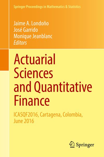 Produktbild: Actuarial Sciences and Quantitative Finance