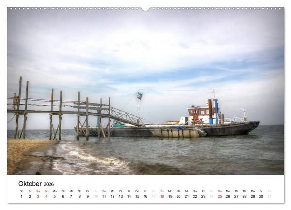 Produktbild: sch&ouml;nes Texel (Wandkalender 2026 DIN A2 quer), CALVENDO Monatskalender
