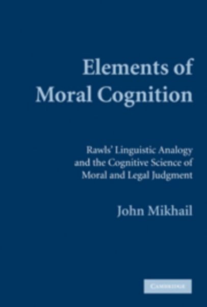 Produktbild: Elements of Moral Cognition