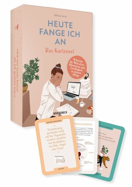 Heute fange ich an - Das Motivationskartenset, Sonstige von Alissa Levy, Knesebeck, 9783989620254