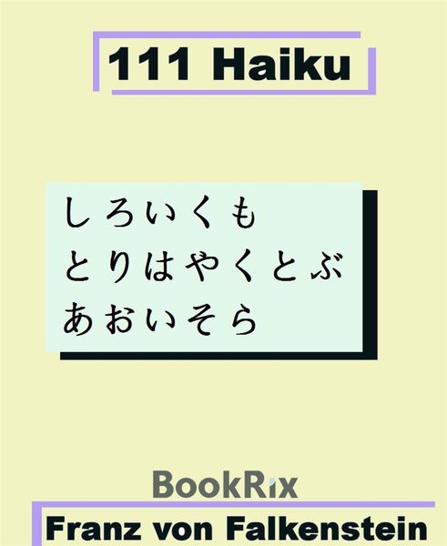 Produktbild: 111 Haiku