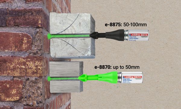 Produktbild: Edding e-8870 4-8870-064 Bohrloch-Spraymarker 1St.