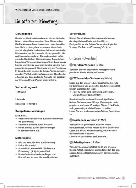 Produktbild: Mit Grundschulkindern &uuml;ber Diskriminierung und Rassismus sprechen