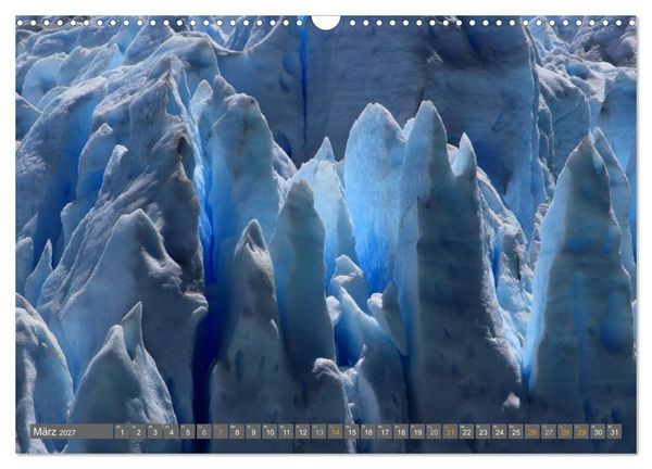Produktbild: Patagonien, Gletscher, Berge und unendliche Weiten (Wandkalender 2027 DIN A3 quer), CALVENDO Monatskalender