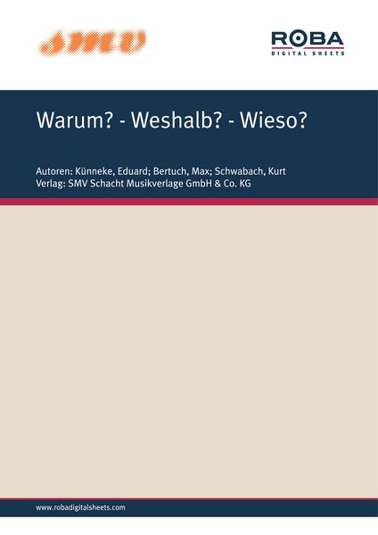 Produktbild: Warum? - Weshalb? - Wieso?
