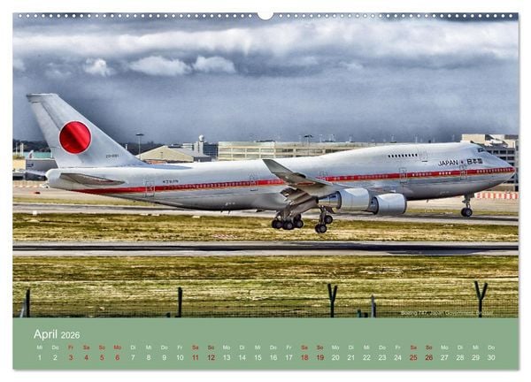 Produktbild: Art of Aviation - Kunstvolle Flugzeuge (Wandkalender 2026 DIN A2 quer), CALVENDO Monatskalender