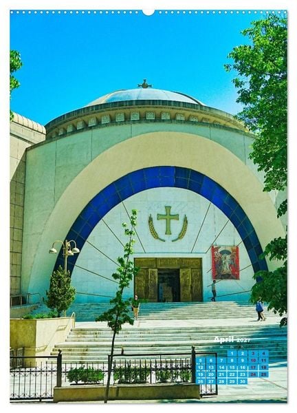 Produktbild: Sakrale Sch&auml;tze in Tirana und Shkodra (Wandkalender 2027 DIN A2 hoch), CALVENDO Monatskalender