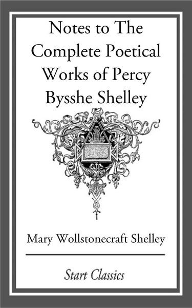 Produktbild: Notes to The Complete Poetical Works of Percy Bysshe Shelley