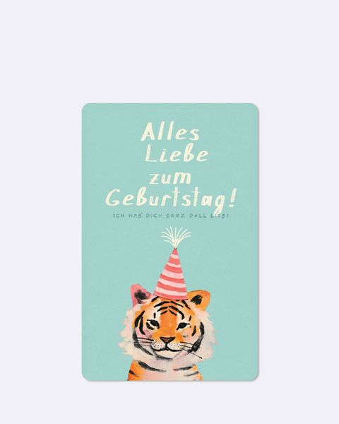 Produktbild: Lunacard Postkarte *Alles Liebe zum Geburtstag