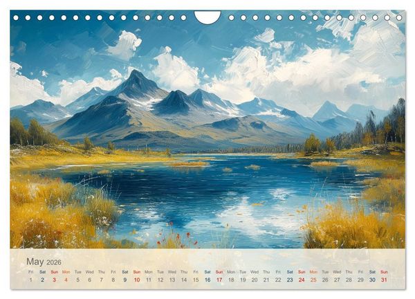 Produktbild: Impressions of landscape (Wall Calendar 2026 DIN A4 landscape), CALVENDO 12 Month Wall Calendar