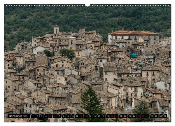 Produktbild: Einsame D&ouml;rfer - Eine Wanderung in den Abruzzen (Wandkalender 2026 DIN A2 quer), CALVENDO Monatskalender