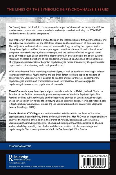 Produktbild: Psychoanalysis and the Small Screen