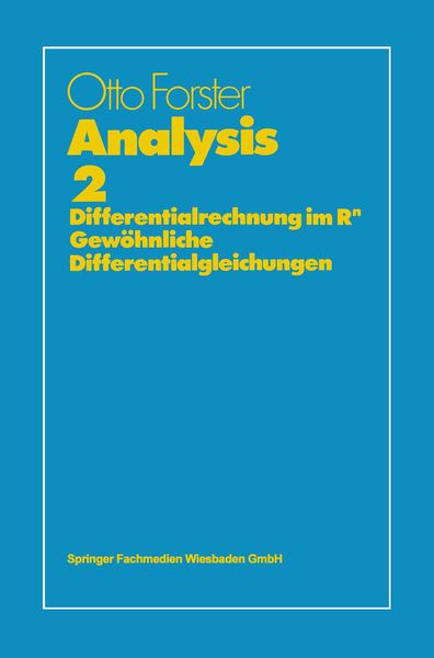 Produktbild: Analysis 2