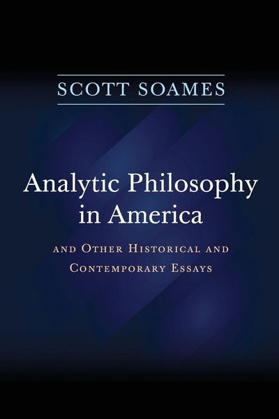 Produktbild: Analytic Philosophy in America