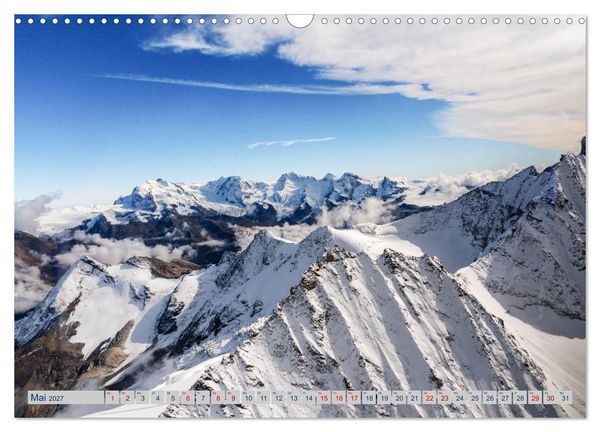 Produktbild: Eine Helireise ums Matterhorn (Wandkalender 2027 DIN A3 quer), CALVENDO Monatskalender