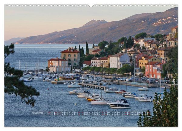 Produktbild: Zauberhaftes Opatija (Wandkalender 2026 DIN A2 quer), CALVENDO Monatskalender