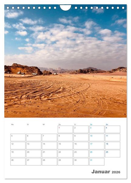 Produktbild: Jordanien ein Schatz im Orient (Wandkalender 2026 DIN A4 hoch), CALVENDO Monatskalender
