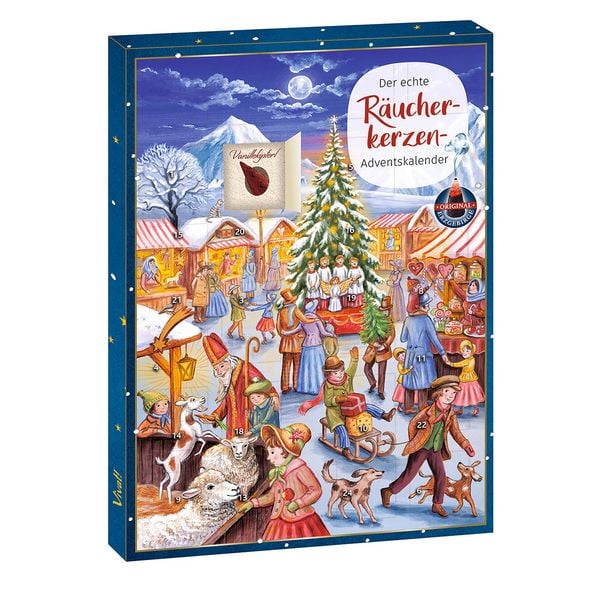 Produktbild: Der echte R&auml;ucherkerzen-Adventskalender