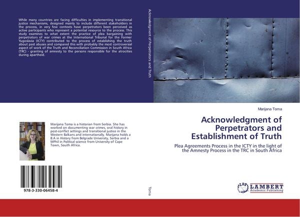 Produktbild: Acknowledgment of Perpetrators and Establishment of Truth